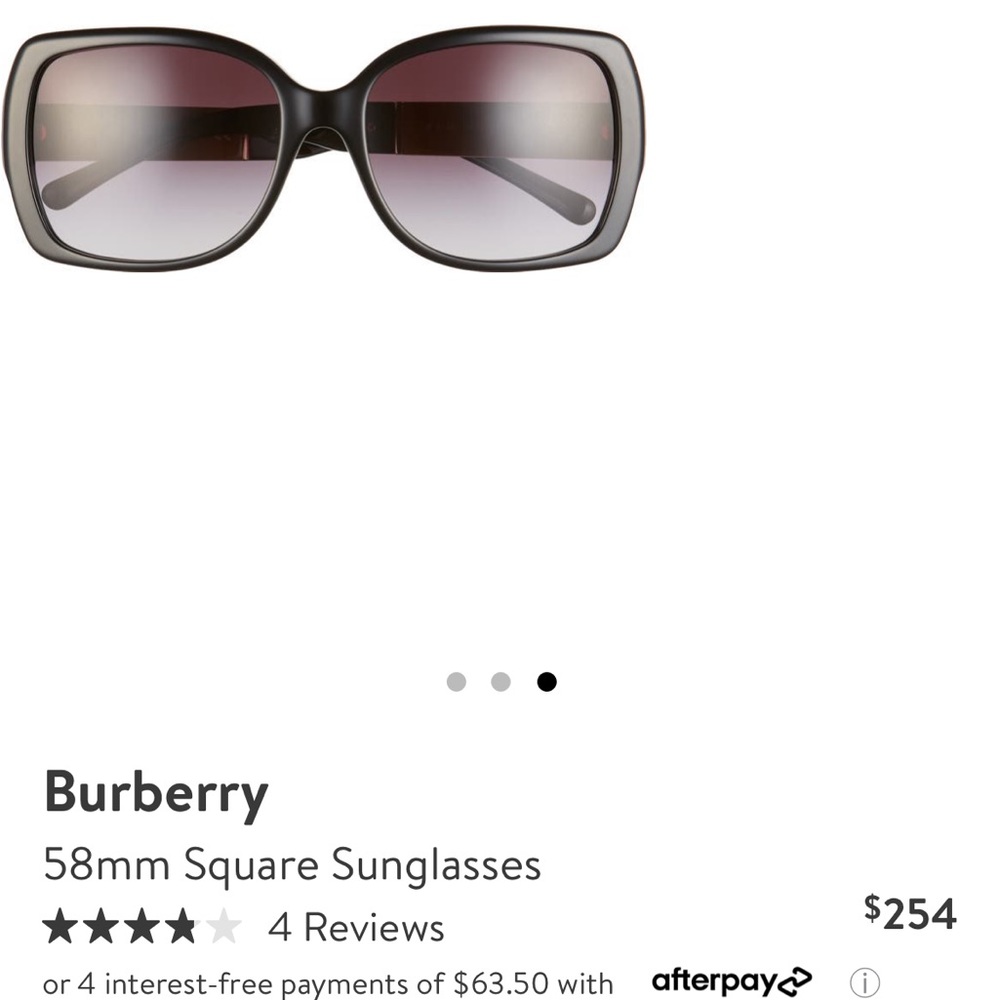 Authentic Burberry Sunglasses